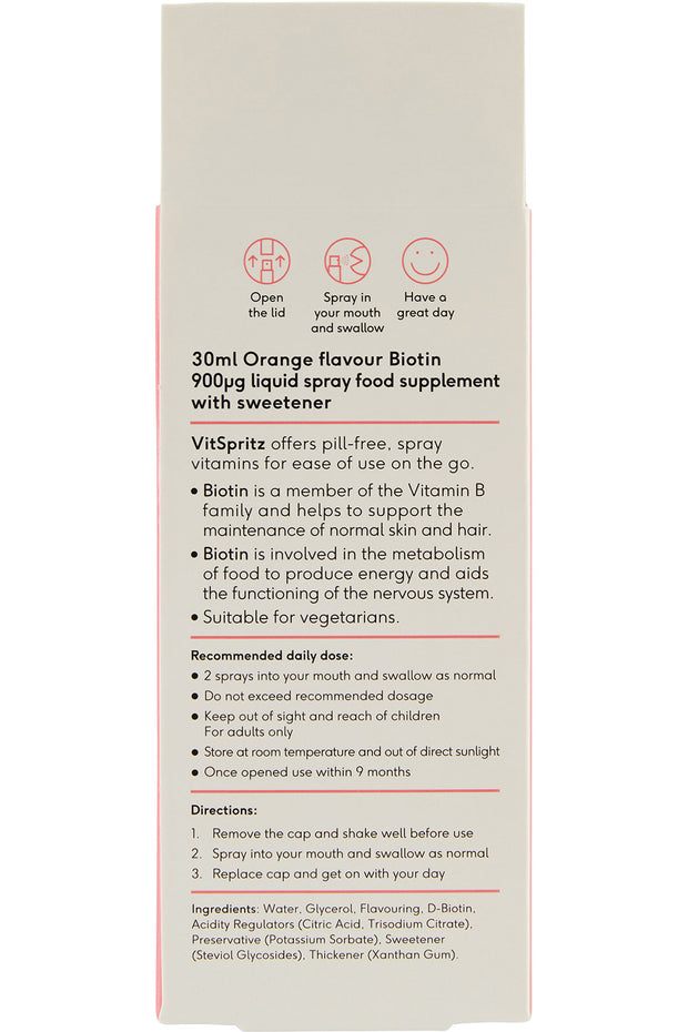 Vitspritz Biotin Skin & Hair